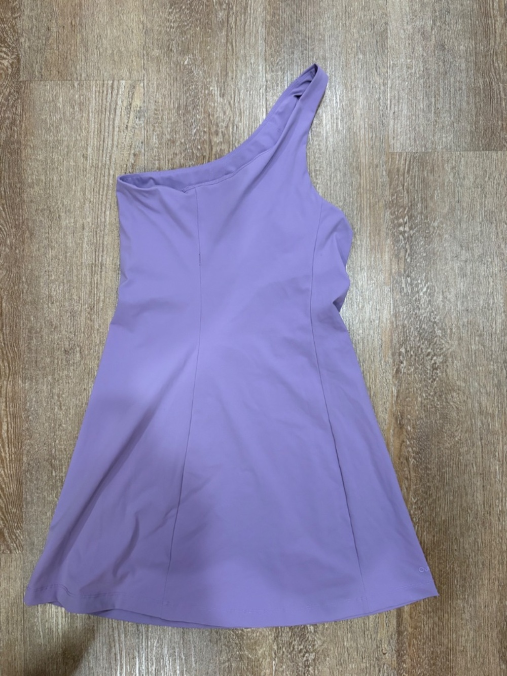 Outdoor Voices One Shoulder Exercise Dress - Lilac / Lavender [XS] - Picture 2 of 4